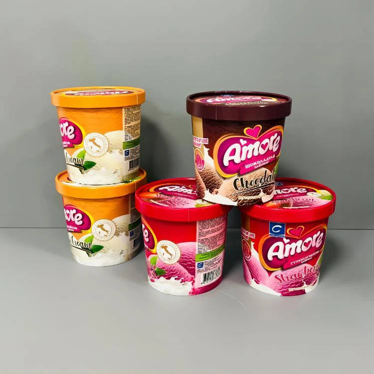 26オンスのブランド紙アイスクリームカップ