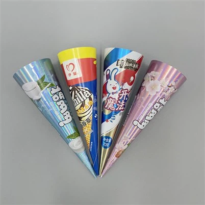 モバイルベンダー向けワッフルコーン紙スリーブ